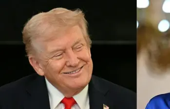 Donald Trump se pronunció desde su red Truth Social sobre las excarcelaciones anunciadas por el Gobierno venezolano. FOTO: AFP. 