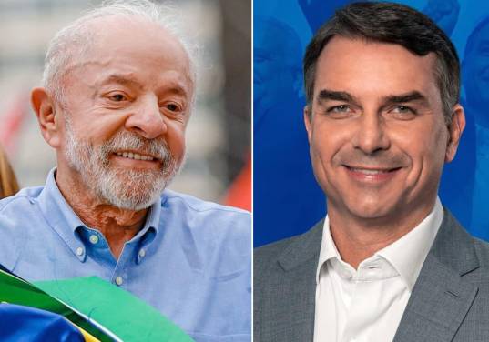 Luiz Inácio Lula da Silva y el senador conservador Flávio Bolsonaro pasan a segunda vuelta. FOTOS: Tomadas de Facebook @Lula - Instagram @flaviobolsonaro