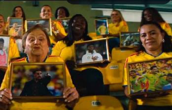 Imágenes del video publicitario que habría revelado la lista de convocados para el Mundial. FOTO PANTALLAZO DEL VIDEO DE INTER RAPIDÍSIMO