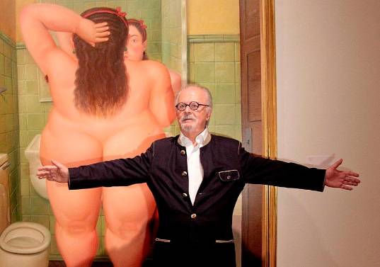 El maestro Botero comenzó a publicar precisamente en El Colombiano. Fueron ilustraciones que acompañaban los artículos de Generación y el periódico. Foto: Archivo.