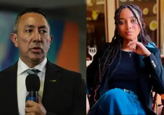 Ricardo Roa, presidente de Ecopetrol, y Juliana Guerrero, exfuncionaria. Foto: cortesía