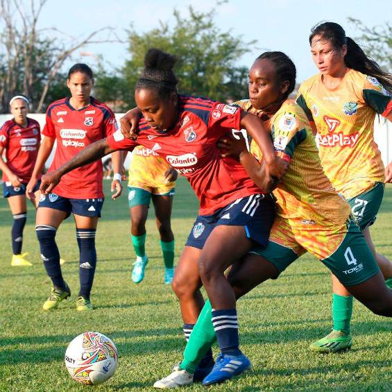 DIM regresa de Yumbo con un punto, tras el empate sin goles ante Cortuluá-Industriales.FOTO DIMAYOR