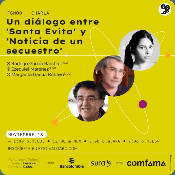 ¡Prográmese! Esta es la agenda y los invitados del Festival Gabo 2021 