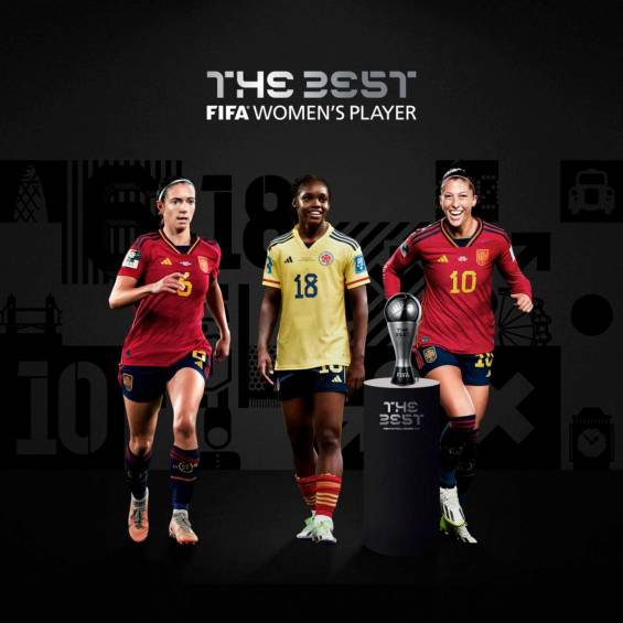 La colombiana Linda Caicedo es finalista en Premio The Best que entrega la Fifa este lunes en Londres. FOTO TOMADA FIFA