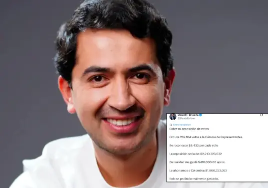  Briceño obtuvo la votación más alta en estas elecciones legislativas del 8 de marzo. Foto: Daniel Briceño. 