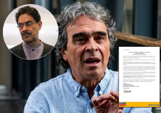 Tras la exclusión de Iván Cepeda para debatir, el candidato de centro, Sergio Fajardo, ha criticado la decisión del aspirante del petrismo calificándola de farsa y censura. Fotos: Jaime Pérez Munévar, Colprensa y @sergio_fajardo