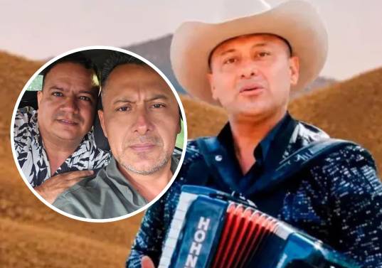 Milton Mesa, director de Los Bacanes del Sur, y Néikler Vega Hernández, director de la Orquesta Rumba Kids, permanecieron secuestrados durante tres días en el Cauca. Foto: Cortesía / redes sociales @losbacanesdelsur