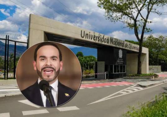 El presidente Abelardo de La Espriella advirtió que la Policía Nacional podrá ingresar a los campus universitarios cuando se presenten este tipo de situaciones. Foto: Cortesía 