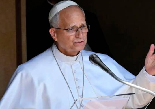 El papa León XIV expresó su preocupación sobre el uso de la Inteligencia Artificial. Foto: Afp.