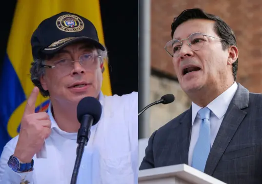 El presidente Gustavo Petro ha confrontado a la Registraduría desde hace meses. Foto: Colprensa.