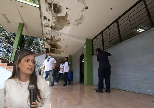 María Antonia Sánchez Rave fue directora de la EDU durante la alcaldía de Daniel Quintero. FOTOS: EL COLOMBIANO Y REDES SOCIALES