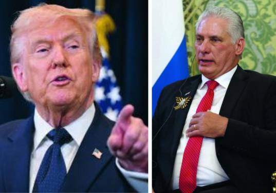 El presidente cubano, Miguel Díaz-Canel, confirmó el viernes que su país mantiene conversaciones con Estados Unidos. FOTO GETTY