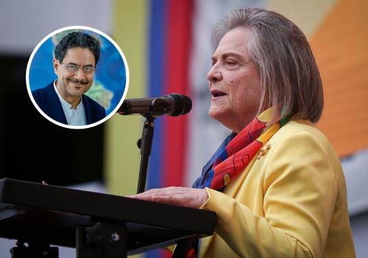 La senadora Clara López aterrizaría en la campaña de Cepeda, que va liderando todas las encuestas. Foto: Colprensa/Redes sociales.