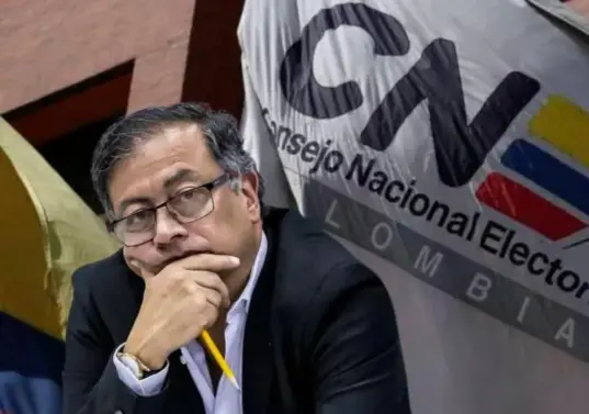 Campaña Petro sancionada en el CNE. Foto: Colprensa, El Colombiano