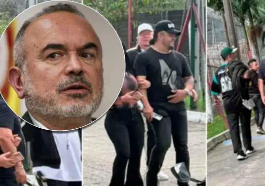 Jorge Iván Cuervo, Ministro de Justicia, fue quien hizo la aclaración. Foto: Colprensa/Nelson Velásquez,