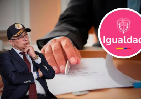 Presidente Gustavo Petro y su fracaso con el Ministerio de la Igualidad. Foto: Colprensa