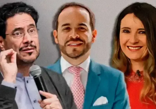 Los punteros se alejaron definitivamente de los candidatos de centro. Foto: EL COLOMBIANO.