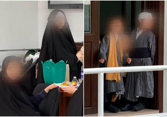 Nueve adultos y 17 menores de edad integrantes de Lev Tahor se encontraban en un hotel en el municipio de Yarumal, Norte de Antioquia. FOTOS: Cortesía @MigracionCol 