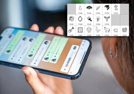 La nueva tanda de emojis en WhatsApp incluye animales, expresiones faciales y figuras inclusivas con variaciones de tono de piel y género. FOTO: EL COLOMBIANO