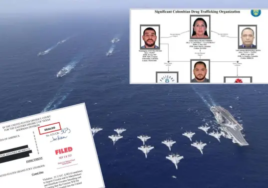 El Departamento de Guerra de Estados Unidos está al frente de la Operación Lanza del Sur en el mar Caribe, destruyendo narcolanchas. <b> </b>FOTO<b> getty</b>