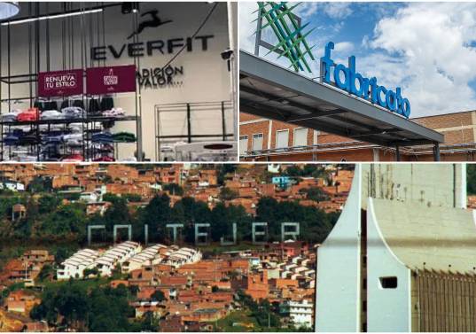 Nombres como Coltejer, Ciatex, Fatextol, Fibratolima, Textrama, Liverpool, Lindalana, Única, Textura, Fatelastex, Unionpunto, Suavipunto y Texmeralda, entre otros, representan emblemas de la industria que el país ha dejado perder con el tiempo. Foto: Archivo
