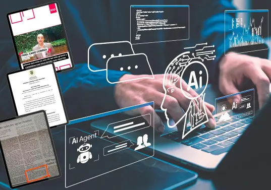 Tres casos que sucedieron en una semana dejaron en entredicho el uso de la IA generativa. FOTOS Redes sociales