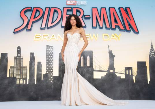 Zendaya en el estreno en el Reino Unido de Spider-Man: Brand New Day en el Odeon Luxe Leicester Square, el miércoles 29 de julio de 2026. Foto: AFP
