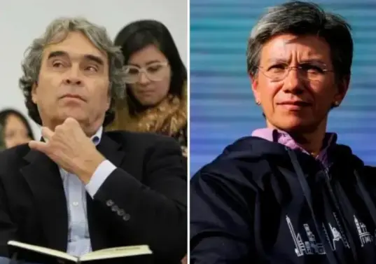 Claudia López buscó a Fajardo durante diferentes momentos de la campaña. Foto: Colprensa.