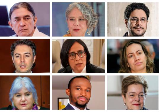 Actualmente, nueve precandidatos hacen parte de la consulta del Pacto Histórico. Siete integran la Colombia Humana o Progresistas. FOTO: EL COLOMBIANO-CORTESÍA