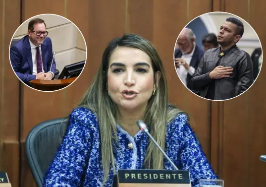 La cartagenera Nadia Blel se convirtió en la candidata con más votos al Senado en estas elecciones. Lidio García y Jota Pe la siguen. Fotos: Colprensa