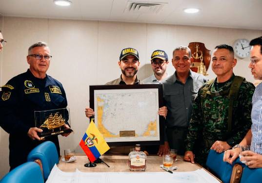 El presidente Abelardo de la Espriella visitó el fin de semana el archipiélago de San Andrés, Providencia y Santa Catalina. FOTO COLPRENSA