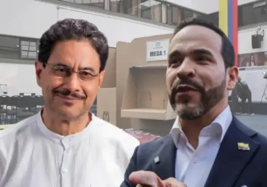 Candidatos presidenciales Iván Cepeda y Abelardo de la Espriella. Foto: Colprensa 