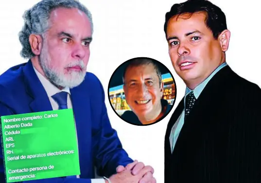 Armando Benedetti, ministro del Interior, y su hermano Camilo, socio de Force Improvement LLC. FOTO PRESIDENCIA