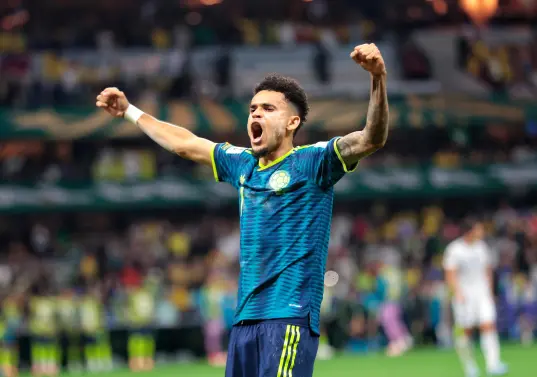 El extremo guajiro Luis Díaz es una de las figuras de la Selección Colombia que enfrenta a Congo en Guadalajara. Foto: Juan Antonio Sánchez