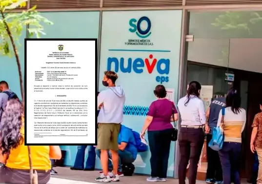 Con el decreto de MinSalud, Nueva EPS quedaba como única opción para afiliarse en el 45% de municipios de Colombia. Foto: Juan Antonio Sánchez/Redes sociales.