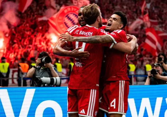 El futbolista inglés Harry Kane es el máximo goleador del Bayern esta temporada. Foto: tomada del x de @BayernMúnich