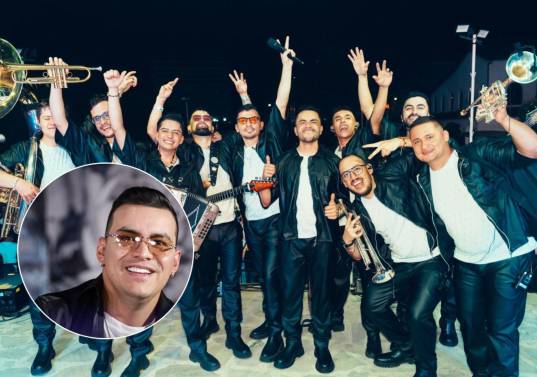 La Banda del Aventurero es el grupo que acompañaba a Yeison Jiménez y quienes, tras su muerte, han intentado conservar su legado musical. Fotos: Facebook Banda del Aventurero y Colprensa