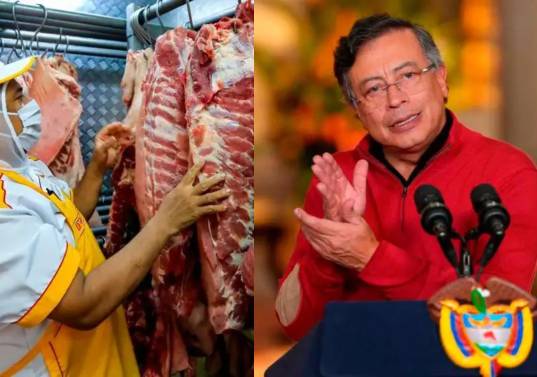 En 2025, Colombia exportó 34.939 toneladas de carne de res y vísceras, por un valor de US$160,9 millones. FOTOS: Jaime Pérez y Presidencia