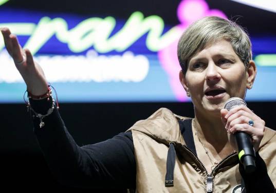 Veronica Alcocer, primera dama de Colombia. FOTO: Colprensa.