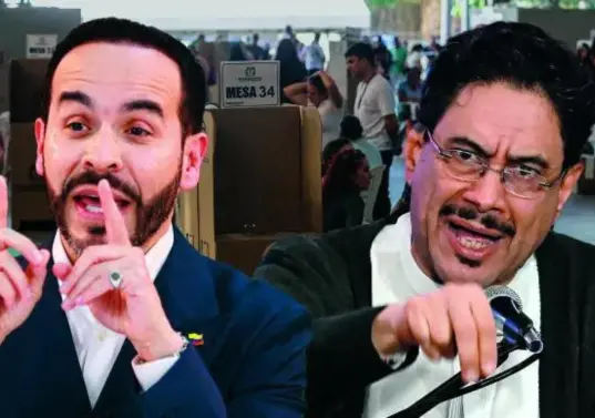 Los resultados definitivos de la Registraduría Nacional revelaron que la segunda vuelta presidencial no alteró la división geográfica del país, sino que profundizó las mayorías de cada candidato en sus respectivos fortines políticos. FOTO: Registraduria Nacional y Colprensa