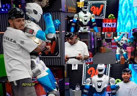 El robot adquirido por Westcol será una de las novedades de la quinta edición de Stream Fighters. FOTOS CORTESÍA