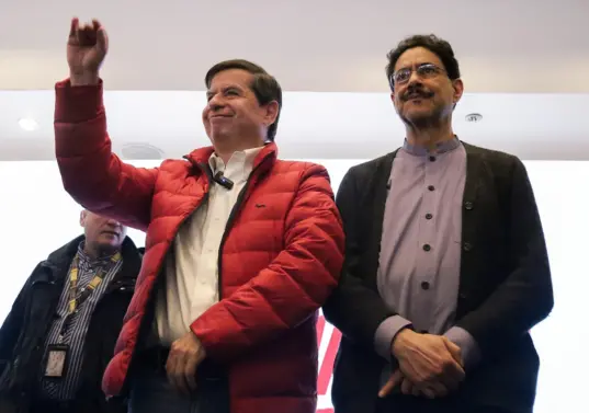 Juan Fernando Cristo y Cepeda en el lanzamiento de la Alianza por la Vida. Foto: Colprensa.