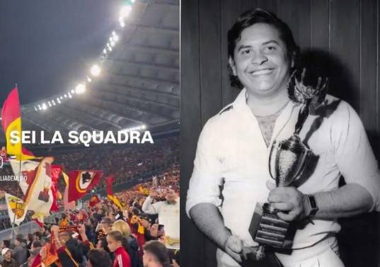 La canción interpretada por Rodolfo Aicardi ha sido adaptada en diversos clubes de fútbol europeos como La Roma. FOTO: Captura de pantalla / Colprensa.