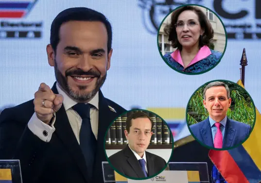 Estas son algunas de las figuras que han tenido polémicas y que hacen parte del equipo de empalme del gobierno entrante. Fotos: Colprensa