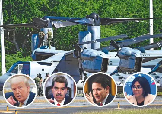 El movimiento de buques y tropas en el mar Caribe le cuesta a Estados Unidos unos diez millones de dólares al día. ¿Todo ese podería para nada? FOTO GETTY