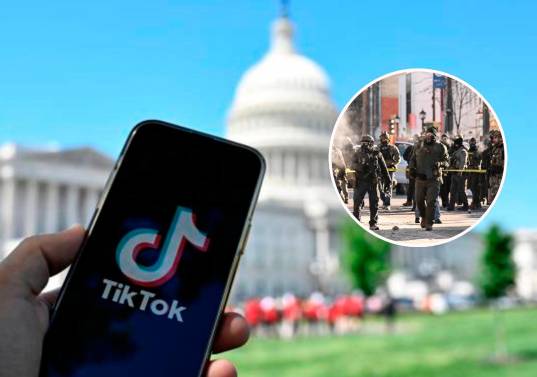 TikTok ya se defendió de los señalamientos de censura en EE. UU. FOTOS: Getty y AFP 