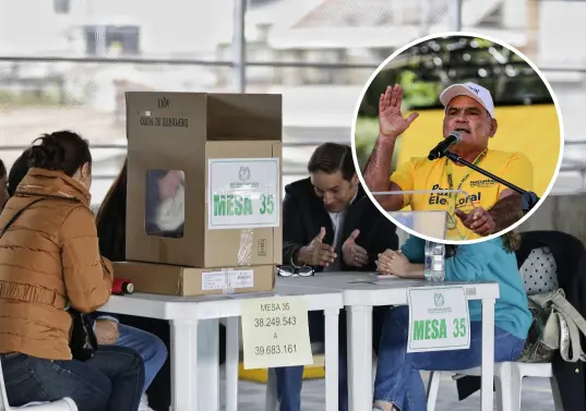 El procurador Gregorio Eljach Pacheco afirmó que el sistema informático para el escrutinio electoral no presenta irregularidades tras las pruebas realizadas por los organismos de control. FOTO: Colprensa. 