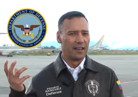 El ministro Pedro Sánchez se reunirá con funcionarios americanos del Departamento de Defensa, el Senado y la Casa Blanca. Foto: Captura de video MinDefensa @mindefensa