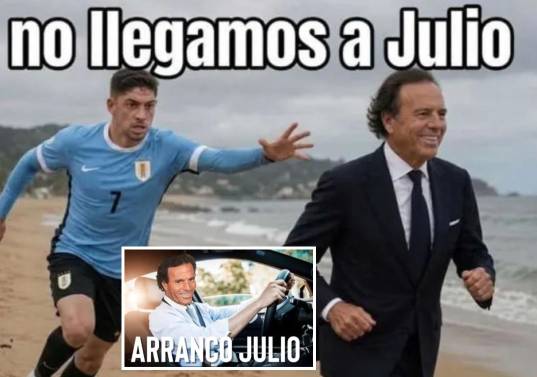 Impulsadas por la IA y la euforia de la Copa del Mundo, las redes sociales se han inundado de imágenes hiperrealistas que colocan al cantante español en el centro de las canchas y los estadios. FOTO: Tomada de redes sociales