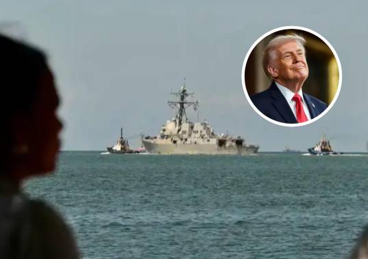 Dejar al buque ruso puede ser visto como una movida estratégica por parte del gobierno de EE.UU. Foto: AFP/Casa Blanca.